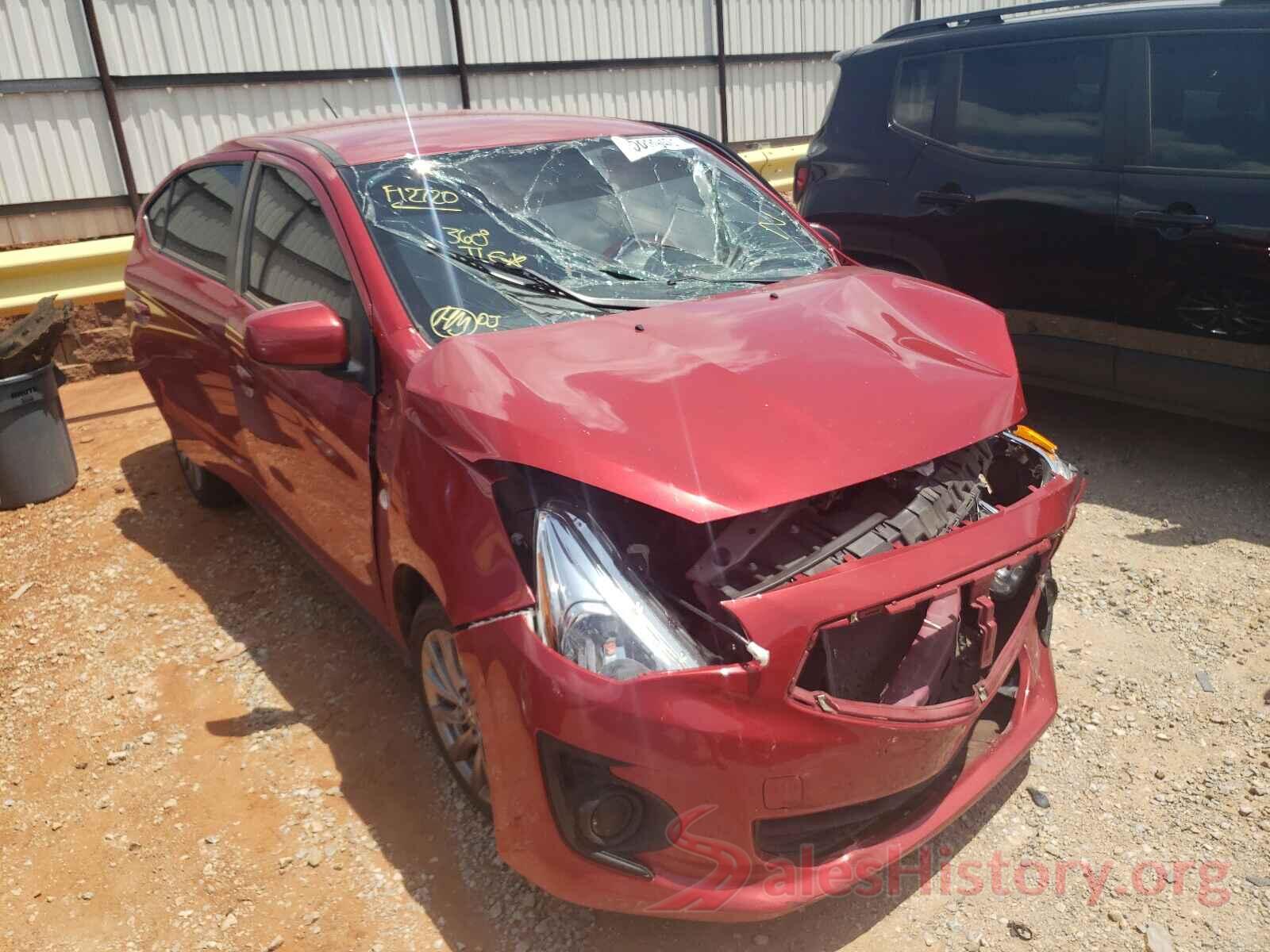 ML32F3FJ2KHF12720 2019 MITSUBISHI MIRAGE