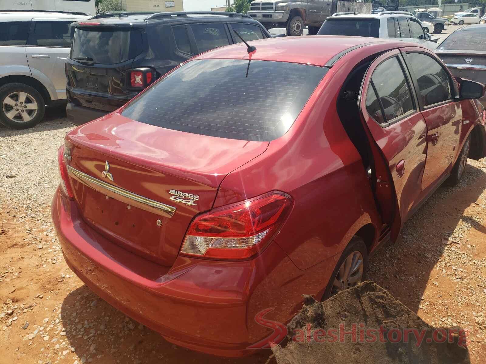 ML32F3FJ2KHF12720 2019 MITSUBISHI MIRAGE