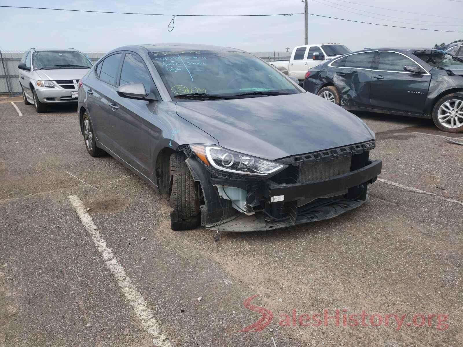 5NPD84LF9JH332878 2018 HYUNDAI ELANTRA