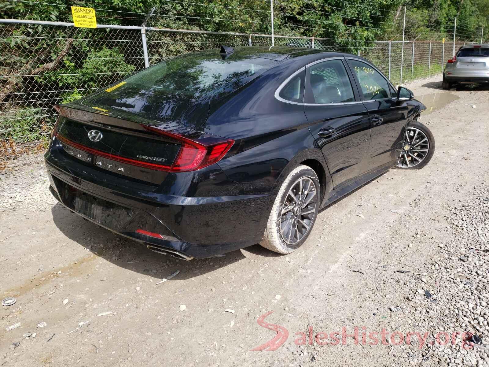 5NPEH4J27LH012160 2020 HYUNDAI SONATA