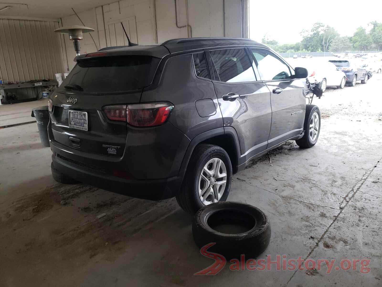 3C4NJCABXJT233263 2018 JEEP COMPASS