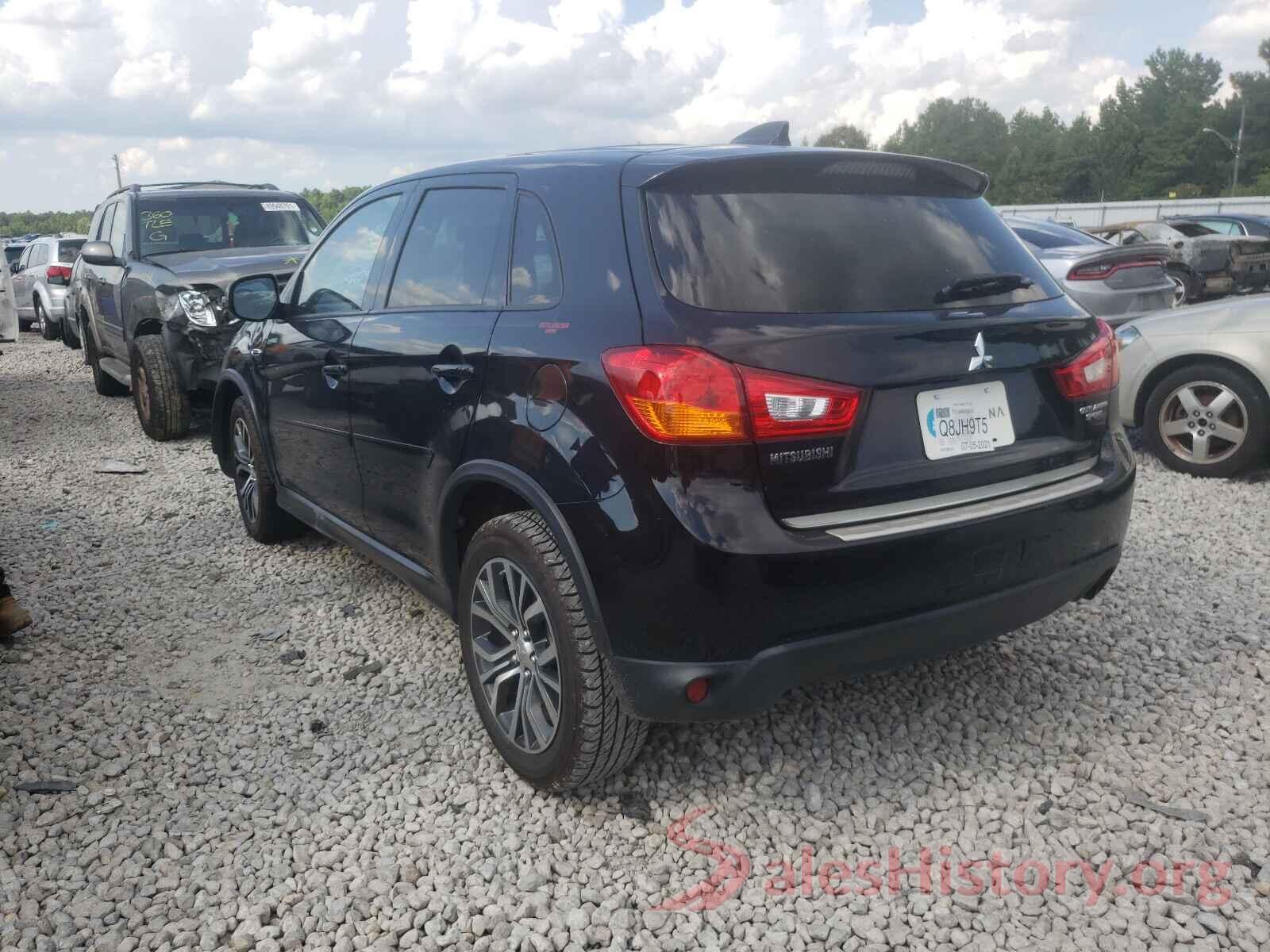 JA4AP3AU3HZ041307 2017 MITSUBISHI OUTLANDER