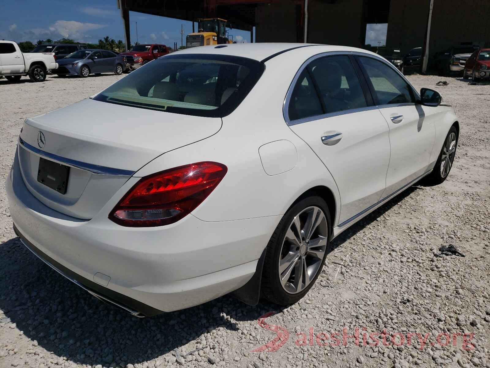 55SWF4JB1GU130539 2016 MERCEDES-BENZ C-CLASS