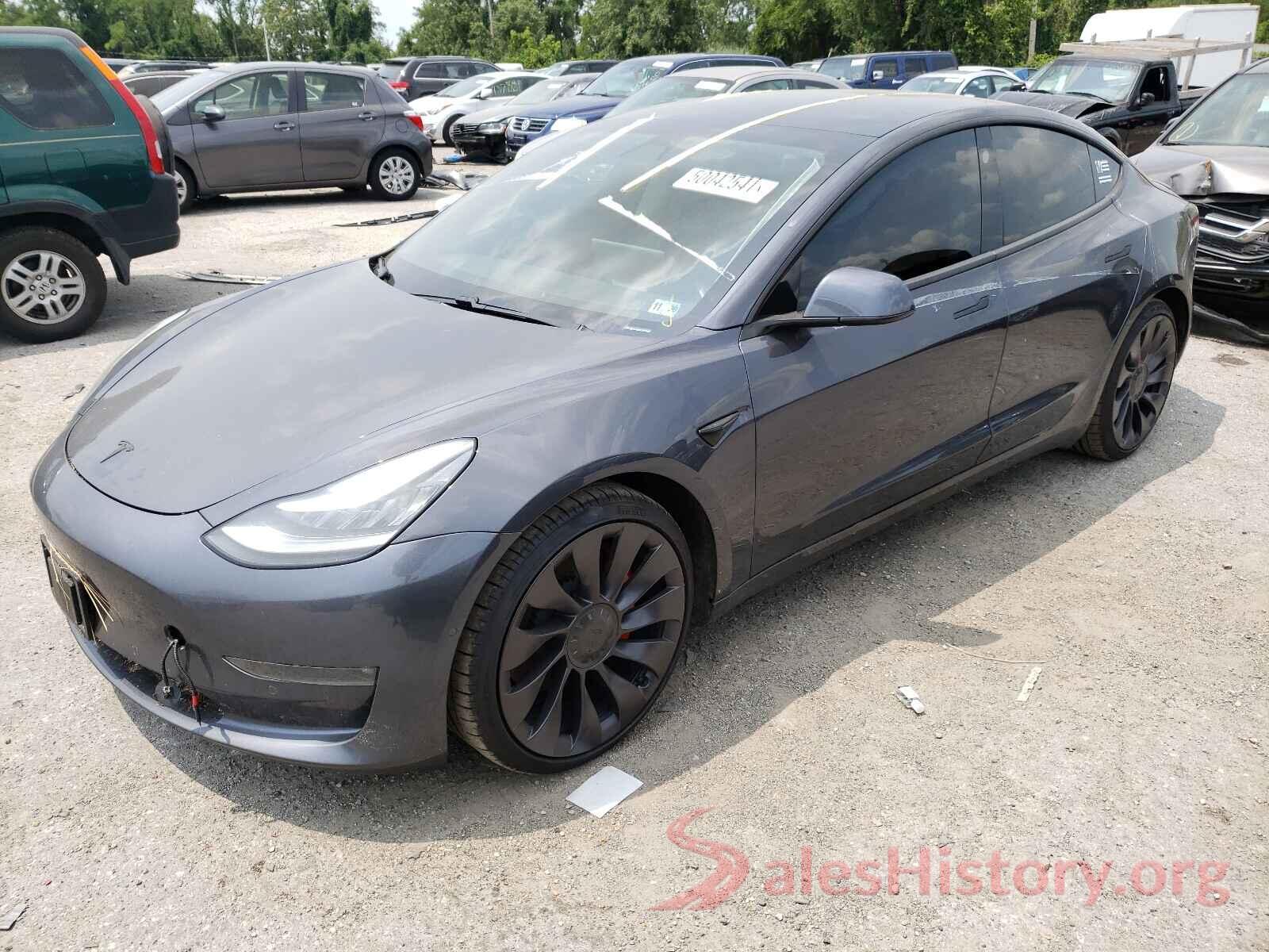 5YJ3E1EB0KF237607 2019 TESLA MODEL 3