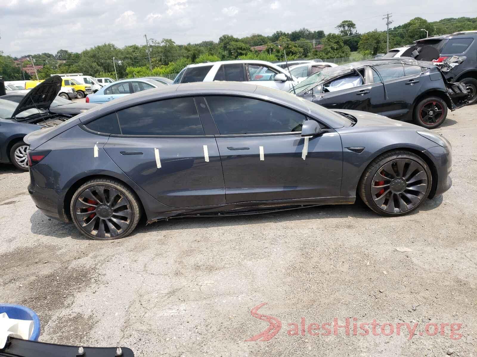 5YJ3E1EB0KF237607 2019 TESLA MODEL 3