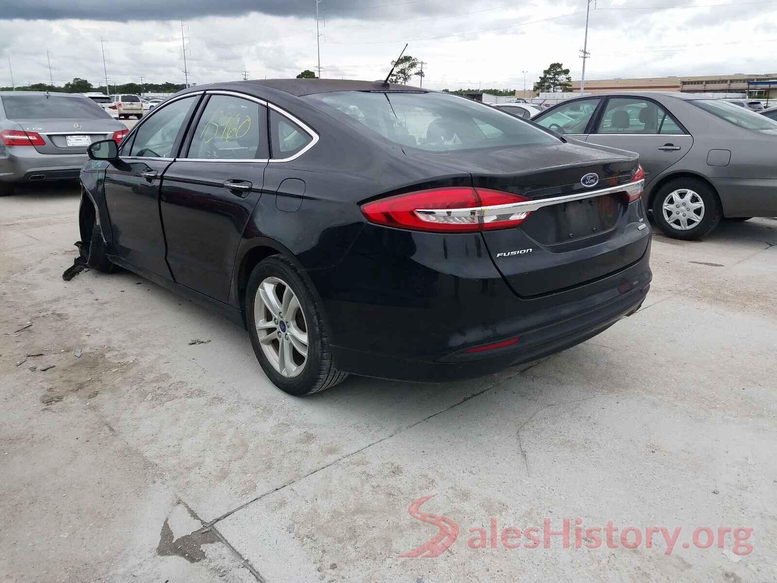 3FA6P0HD6JR214205 2018 FORD FUSION