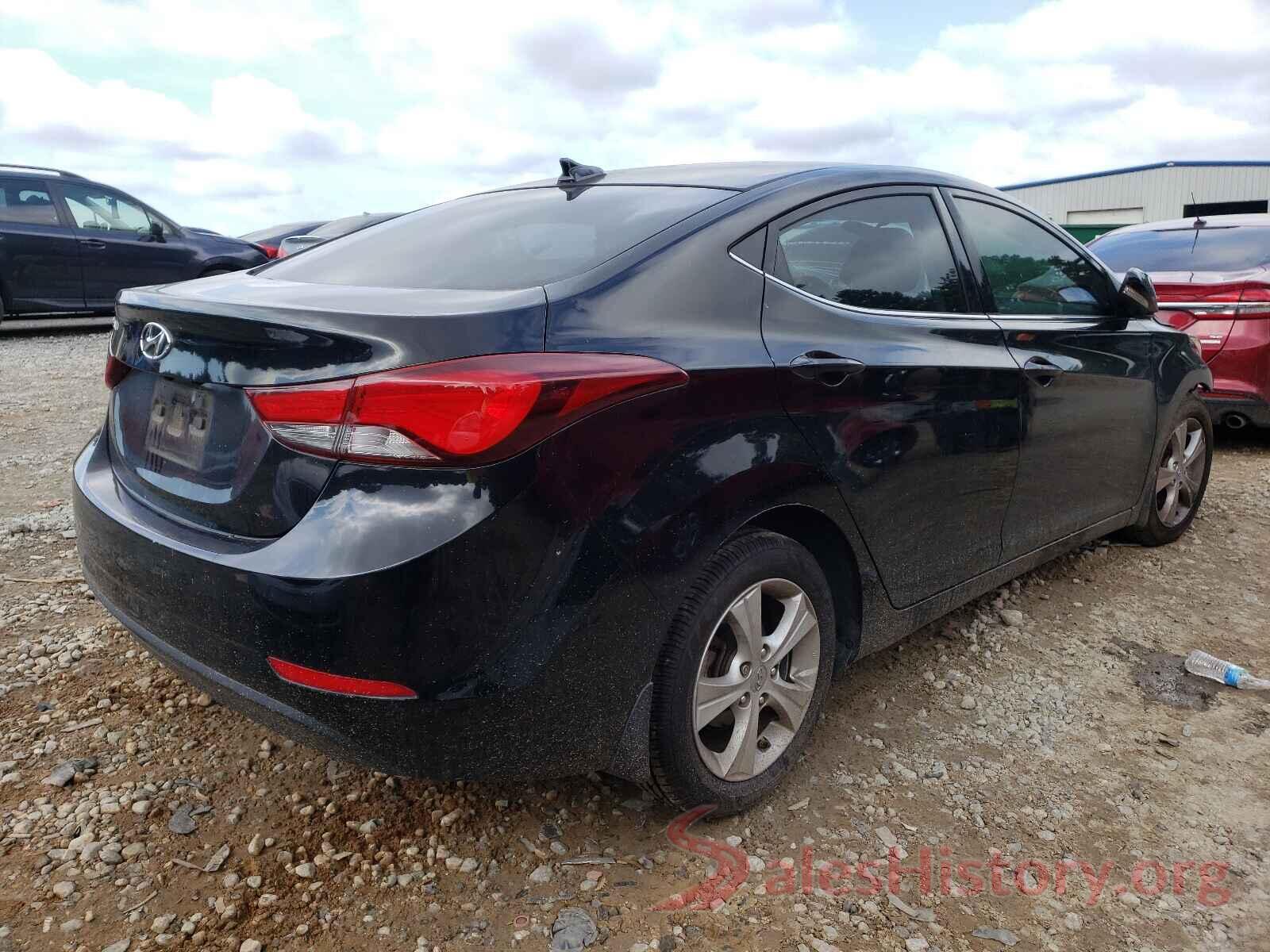 KMHDH4AE4GU600336 2016 HYUNDAI ELANTRA