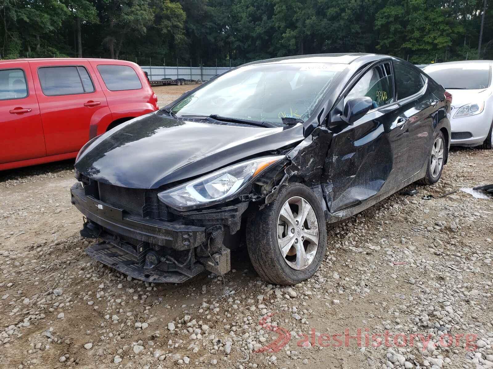 KMHDH4AE4GU600336 2016 HYUNDAI ELANTRA