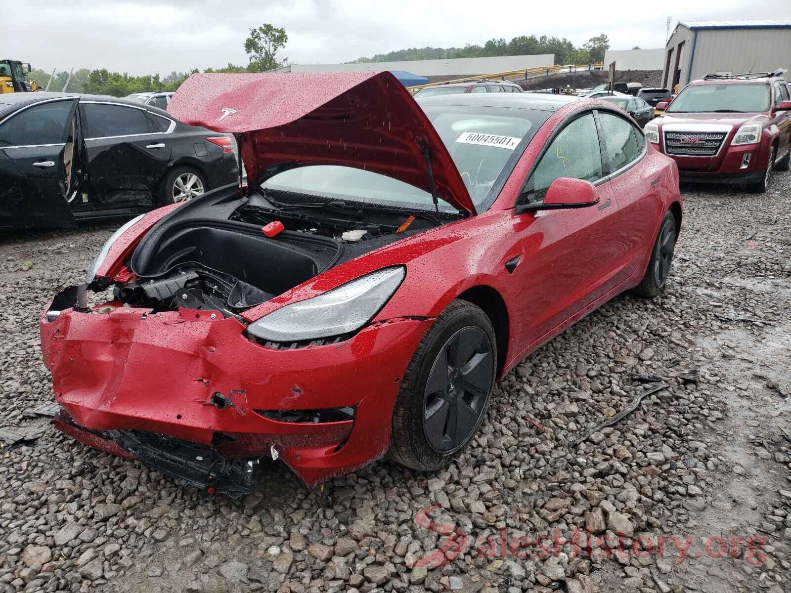 5YJ3E1EB3MF974125 2021 TESLA MODEL 3