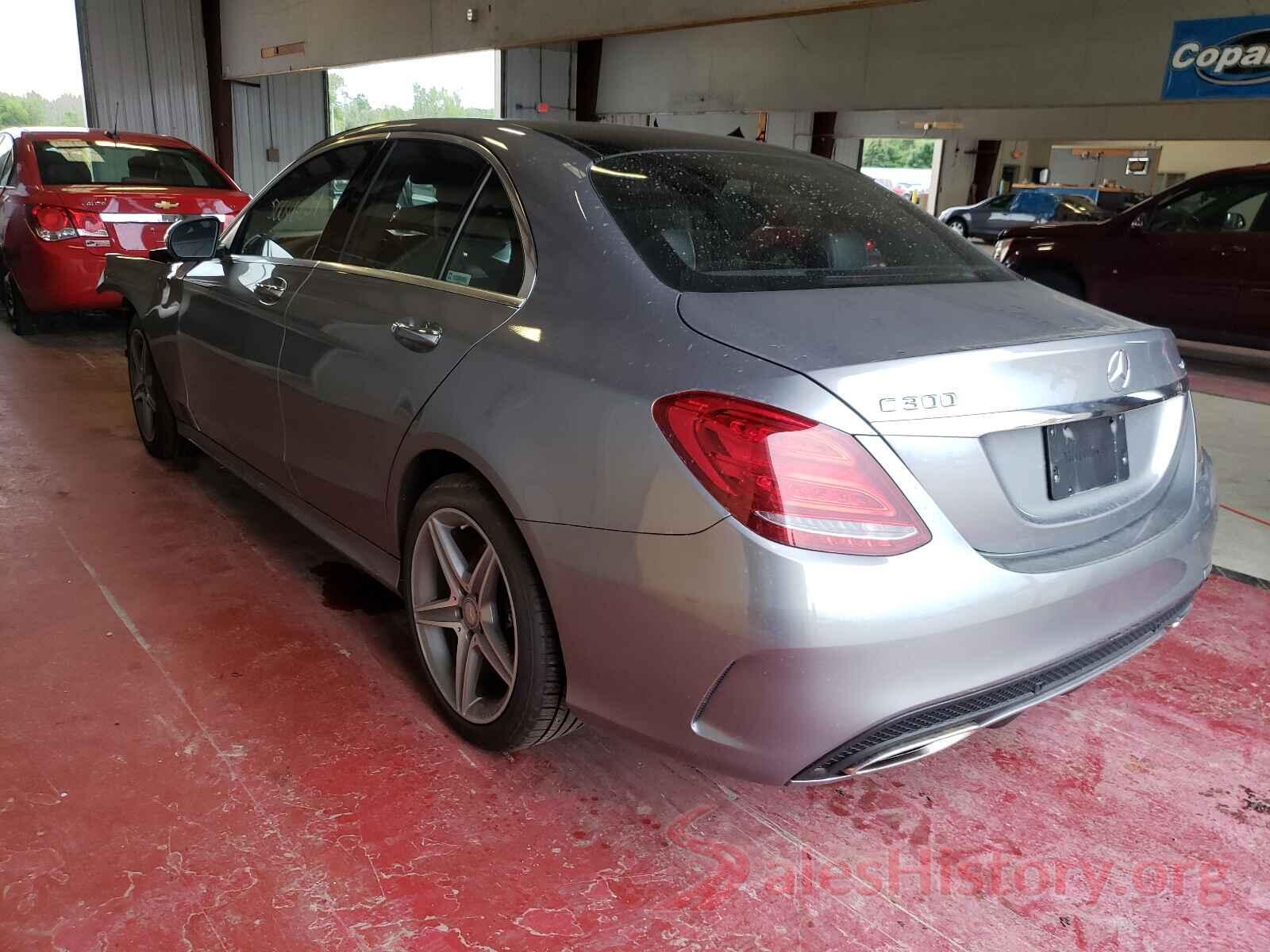 55SWF4KB5GU111488 2016 MERCEDES-BENZ C CLASS