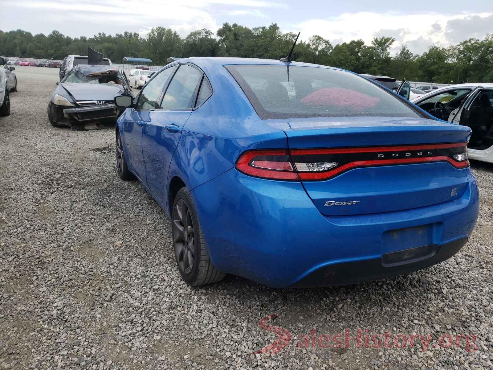 1C3CDFAA4GD661470 2016 DODGE DART