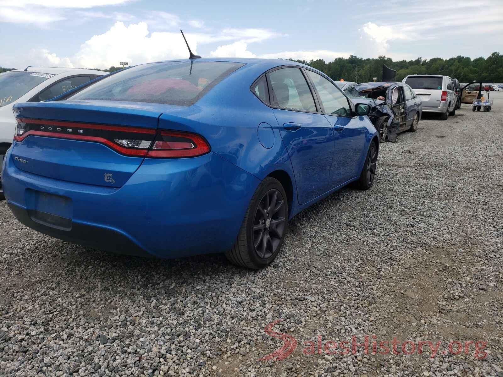 1C3CDFAA4GD661470 2016 DODGE DART