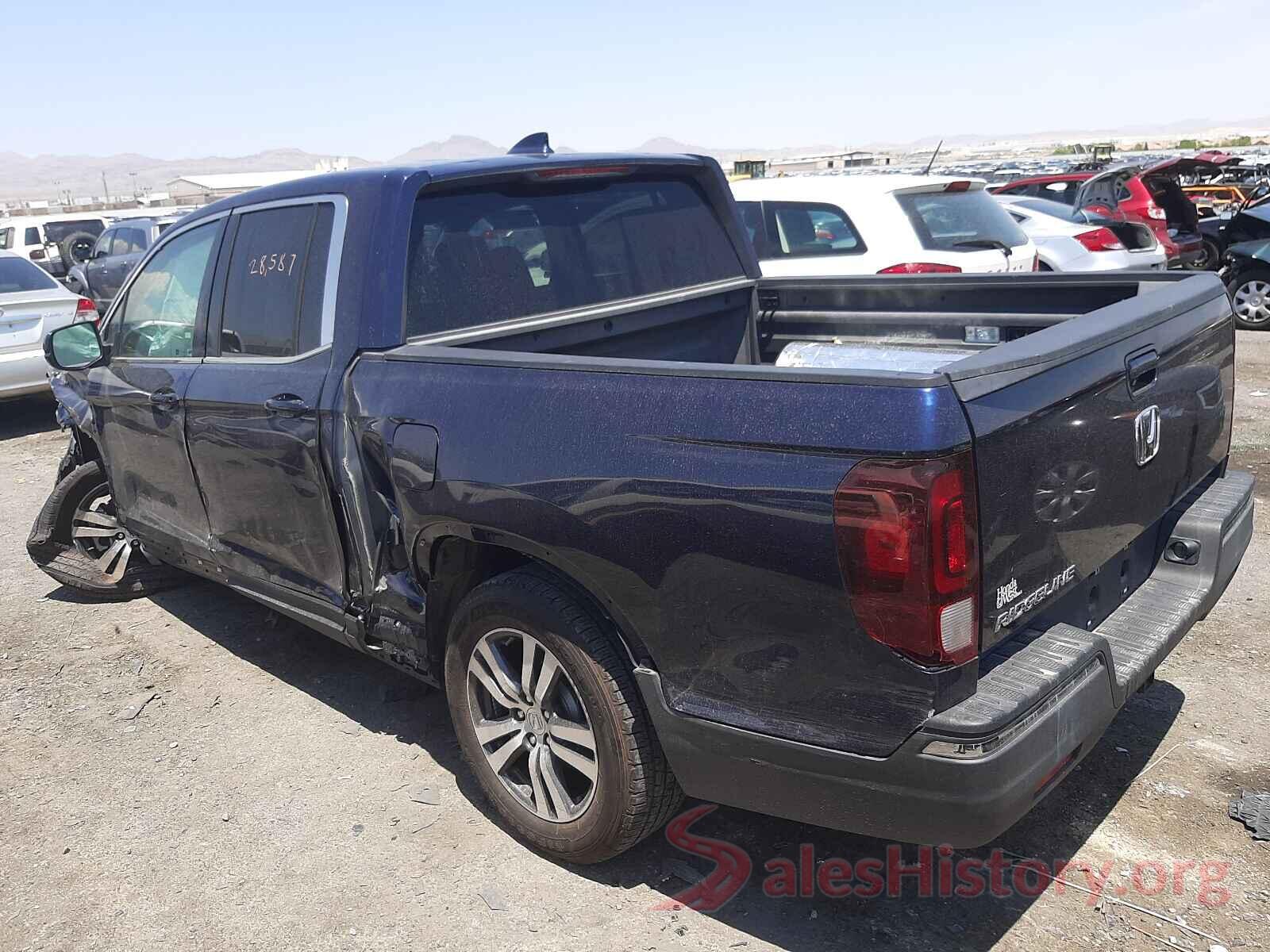 5FPYK2F48HB009729 2017 HONDA RIDGELINE