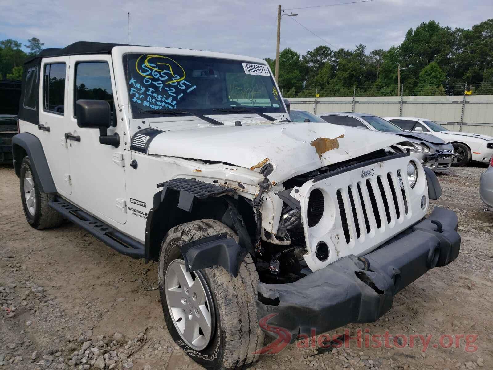 1C4BJWDGXHL565351 2017 JEEP WRANGLER