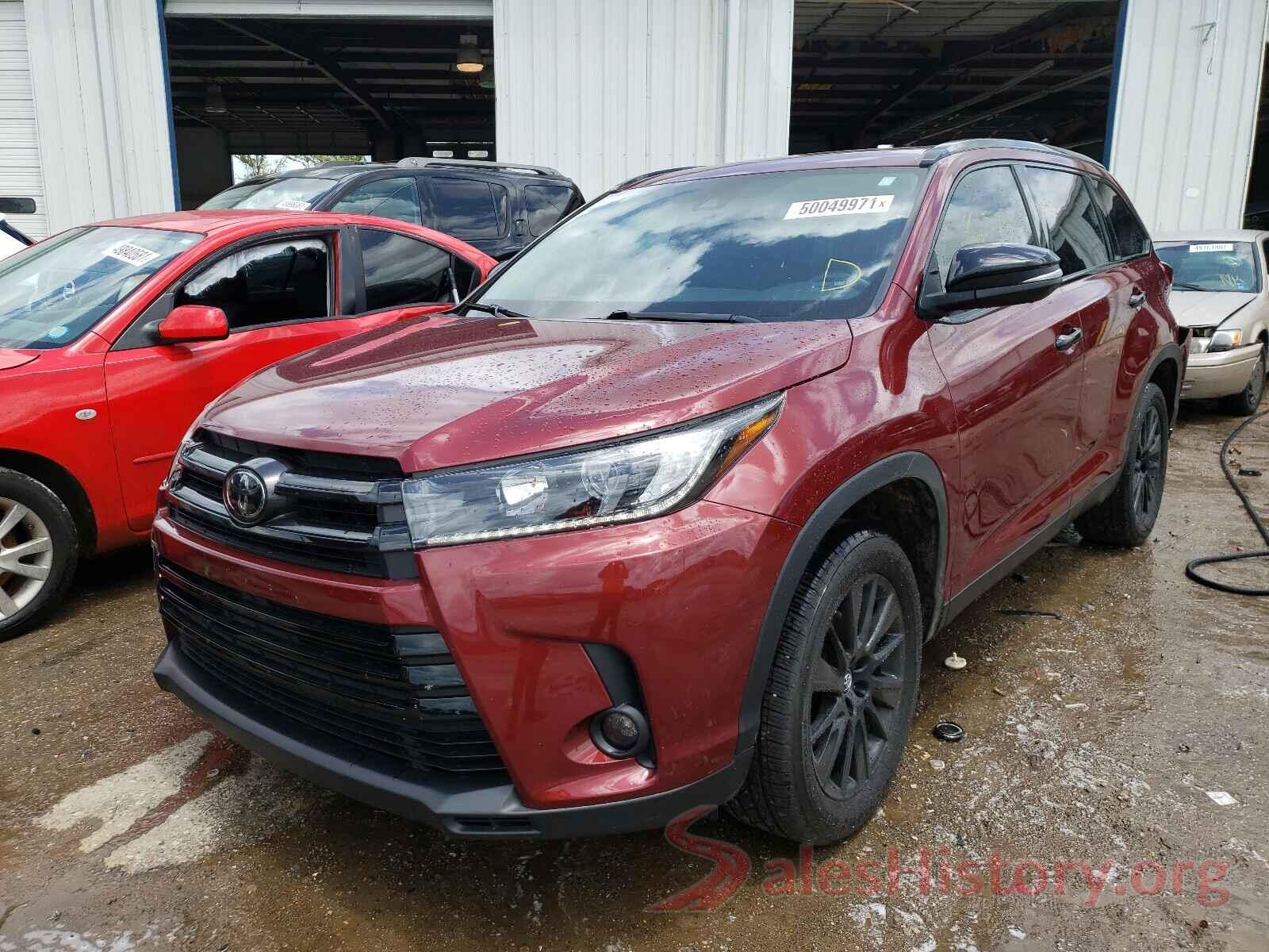 5TDKZRFHXKS317946 2019 TOYOTA HIGHLANDER