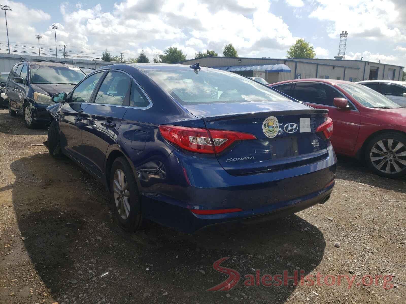 5NPE24AFXHH526953 2017 HYUNDAI SONATA