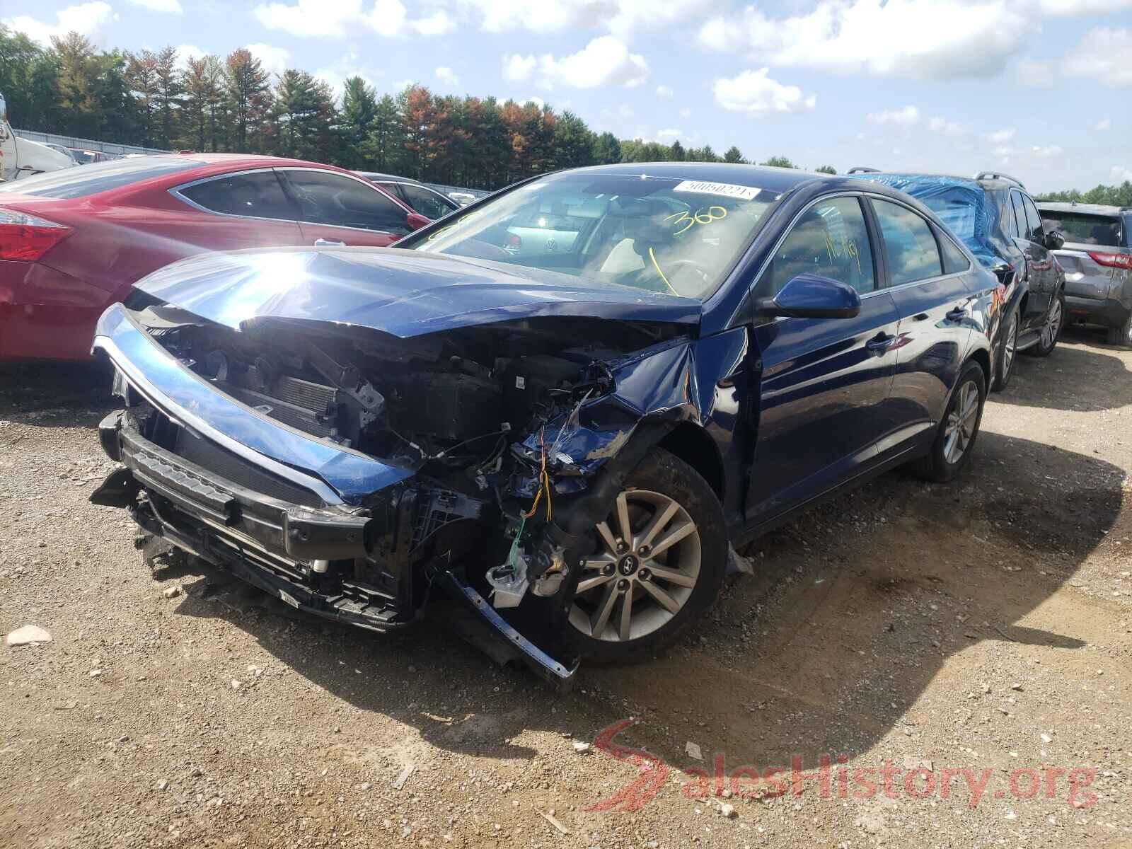 5NPE24AFXHH526953 2017 HYUNDAI SONATA