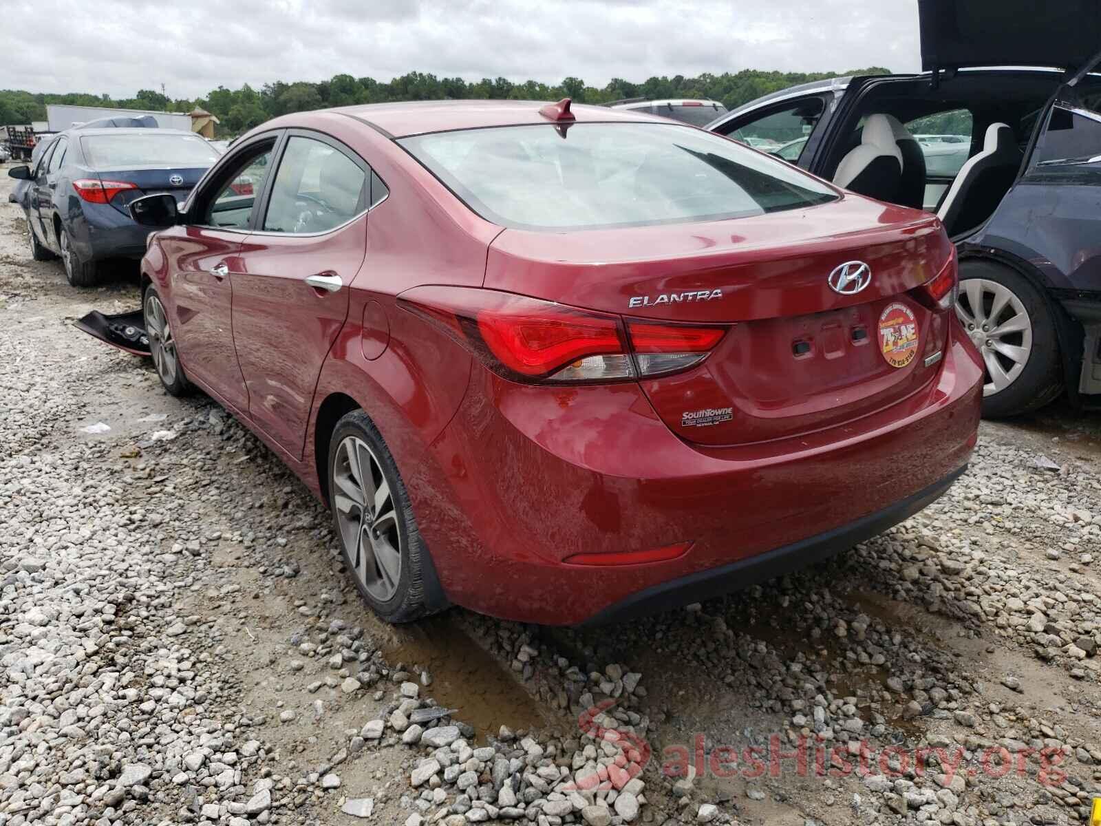 5NPDH4AE2GH738908 2016 HYUNDAI ELANTRA