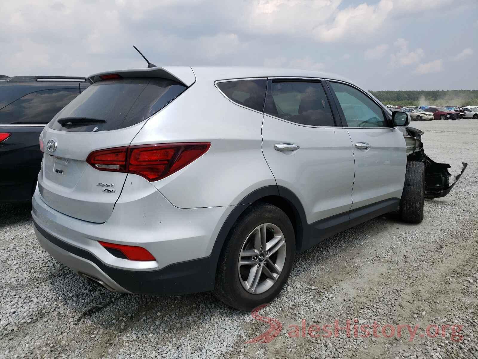 5XYZTDLB6JG525434 2018 HYUNDAI SANTA FE