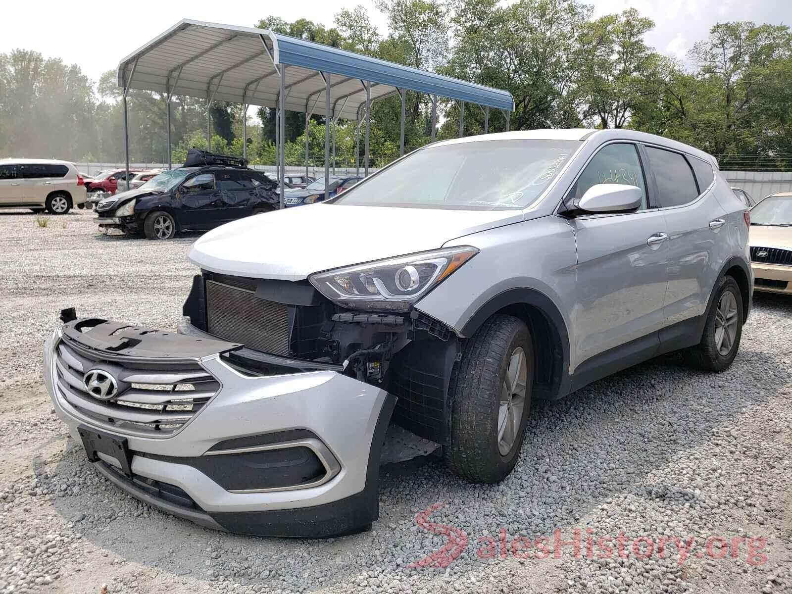 5XYZTDLB6JG525434 2018 HYUNDAI SANTA FE