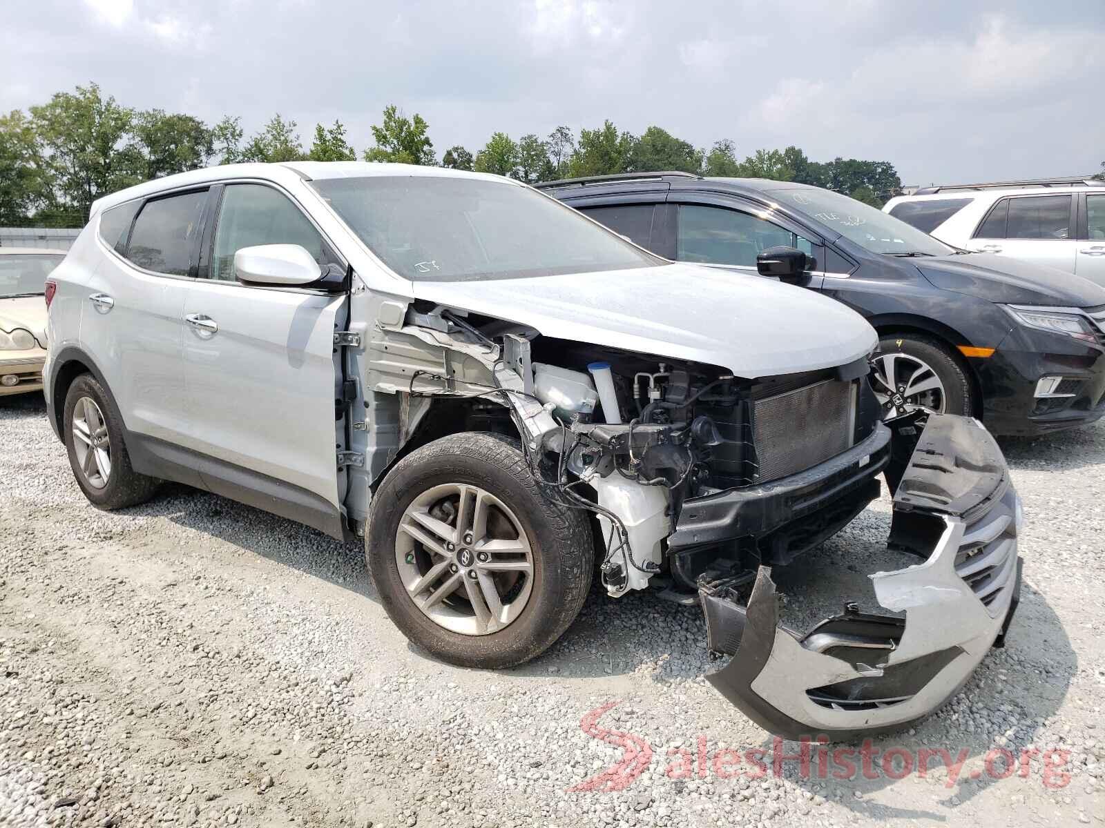 5XYZTDLB6JG525434 2018 HYUNDAI SANTA FE