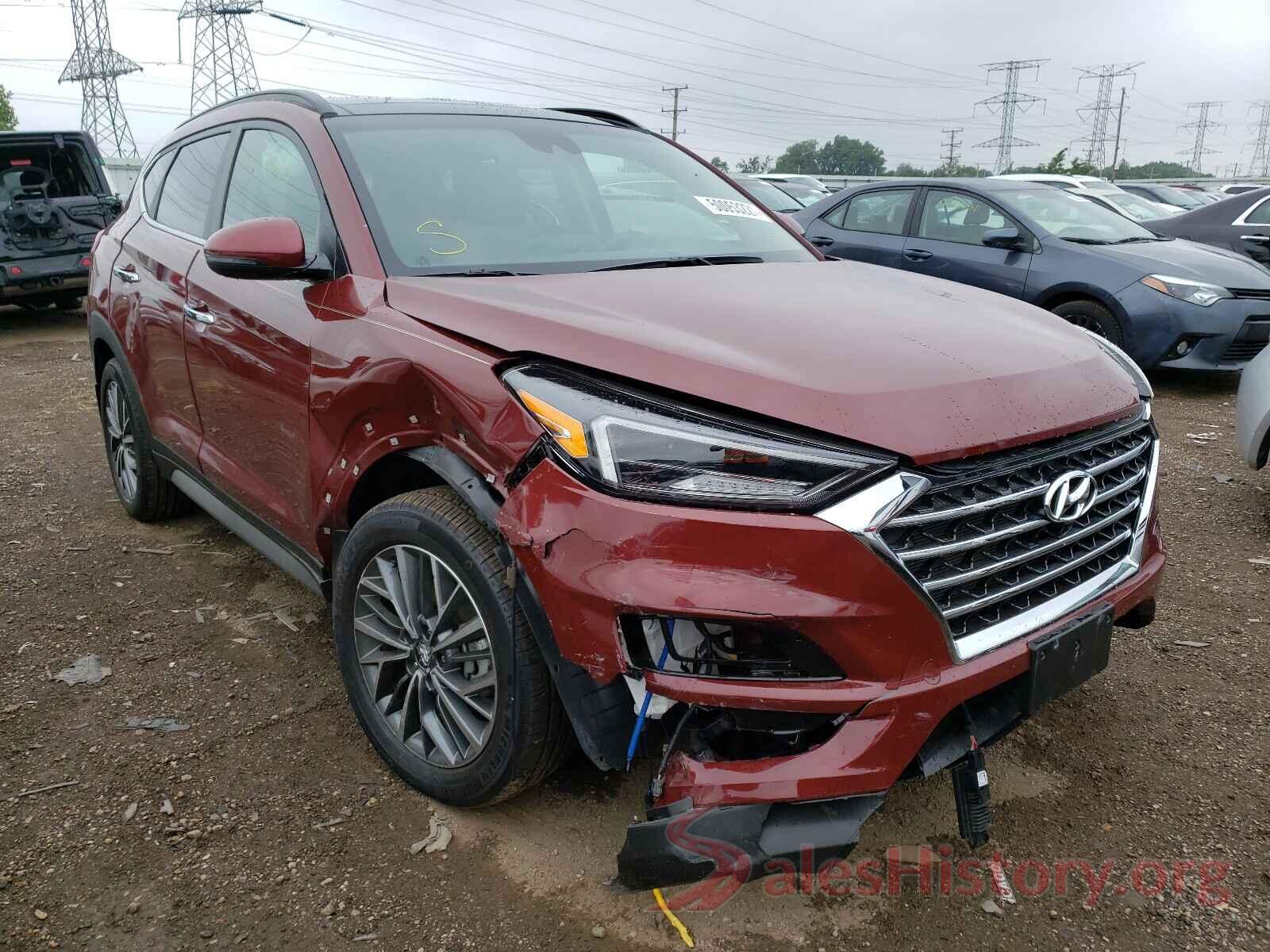 KM8J3CAL8KU043949 2019 HYUNDAI TUCSON