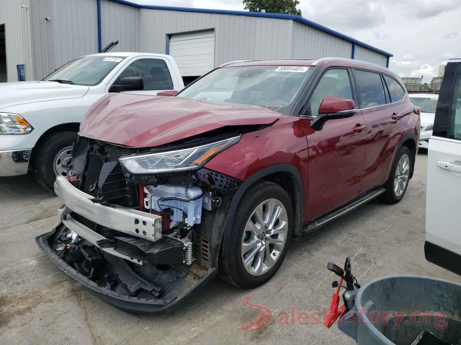 5TDYZRAHXLS008190 2020 TOYOTA HIGHLANDER