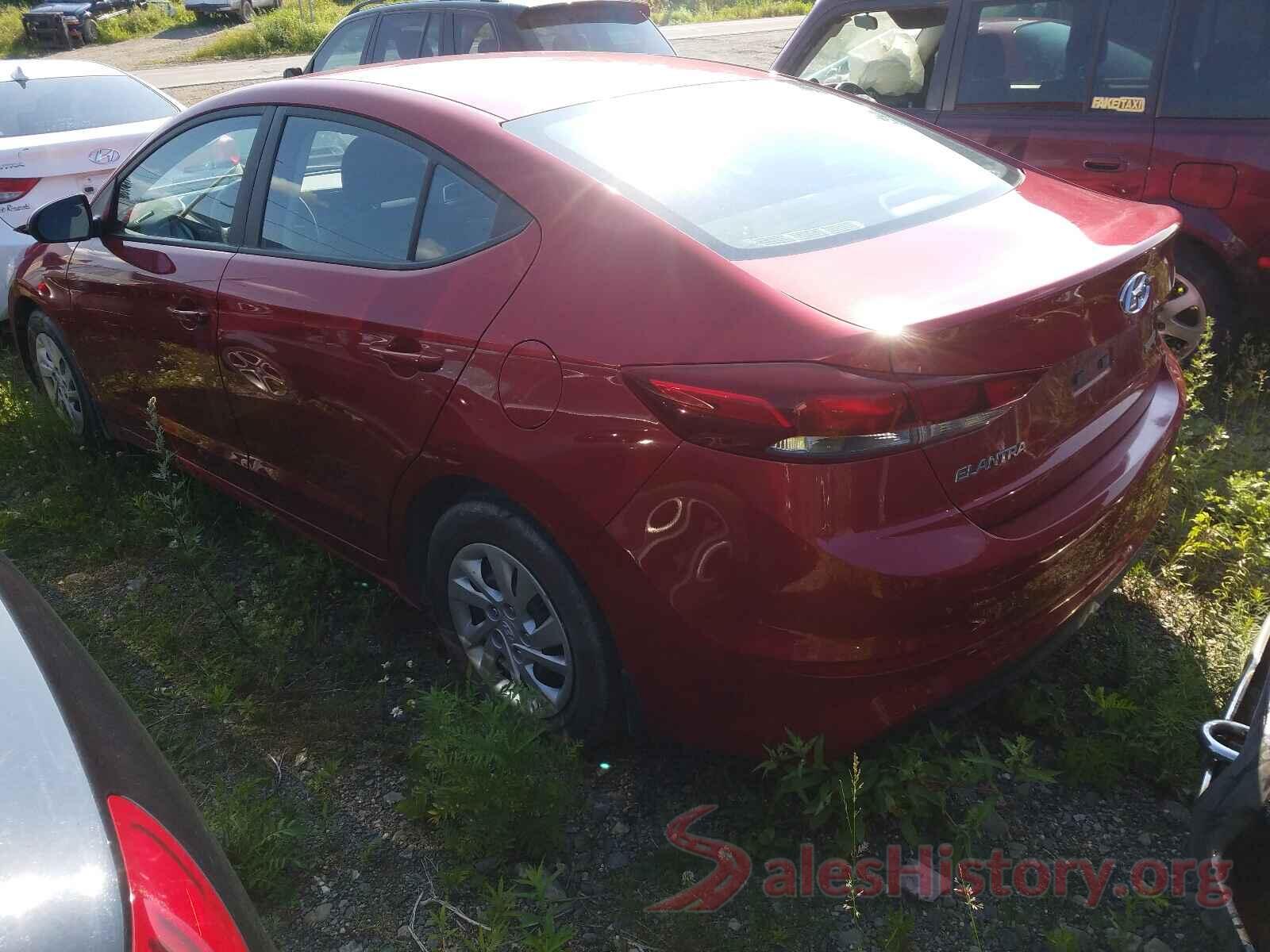 5NPD74LF9HH071295 2017 HYUNDAI ELANTRA