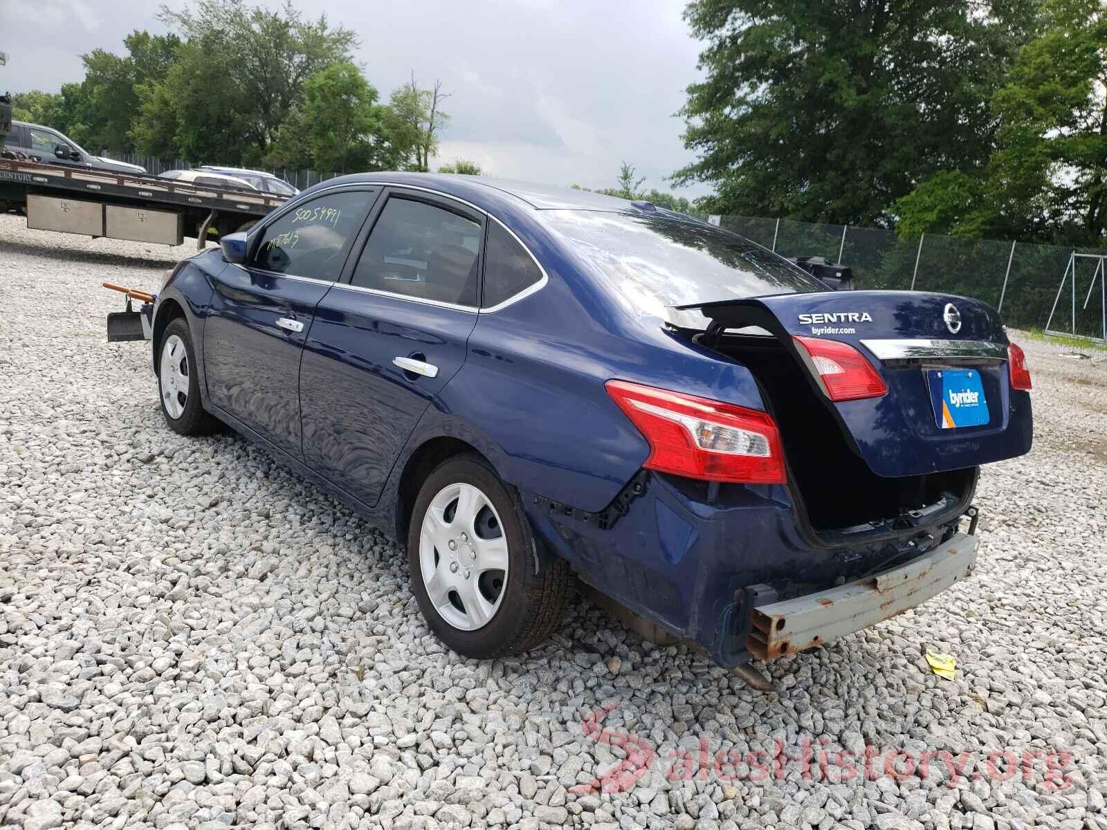 3N1AB7AP0GL638249 2016 NISSAN SENTRA