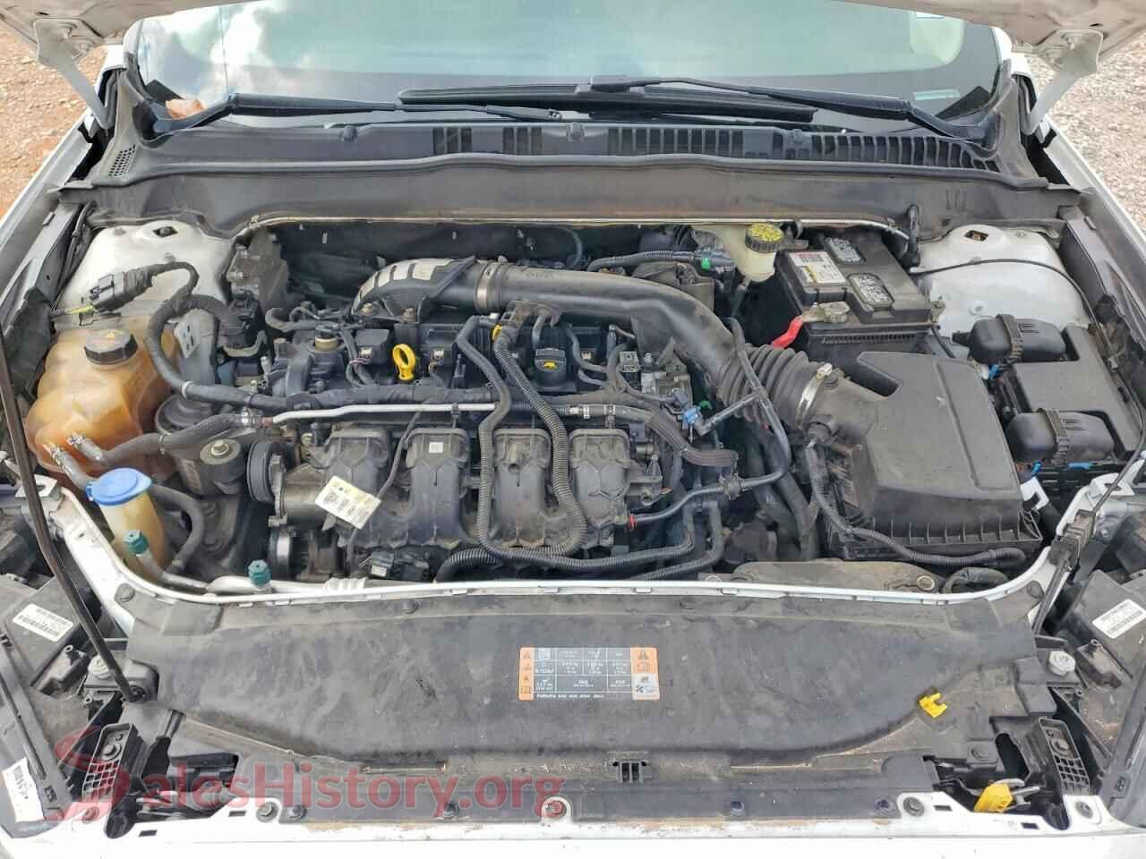 2017 FORD FUSION VIN 3FA6P0H93HR274092, VIN plate