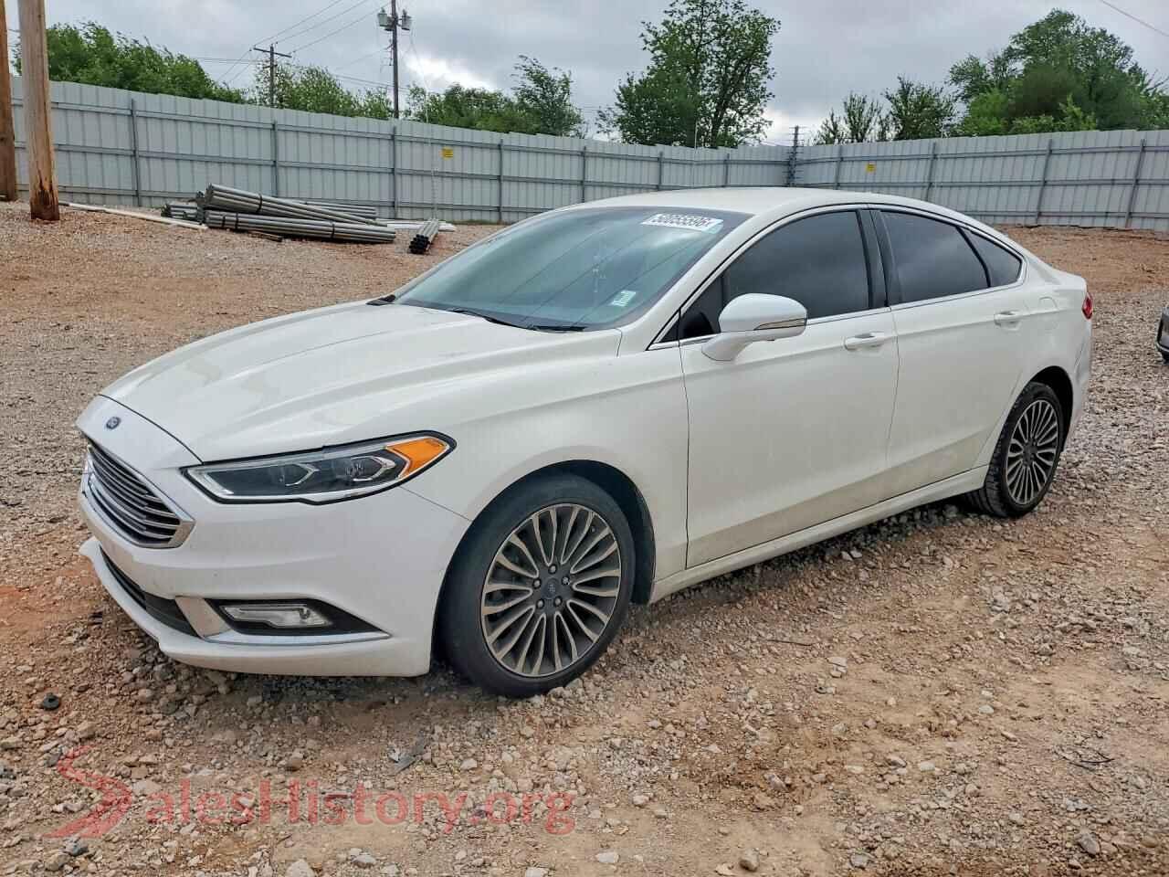 2017 FORD FUSION VIN 3FA6P0H93HR274092, auction photo