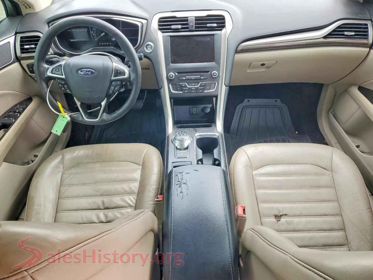 2017 FORD FUSION VIN 3FA6P0H93HR274092, interior dashboard
