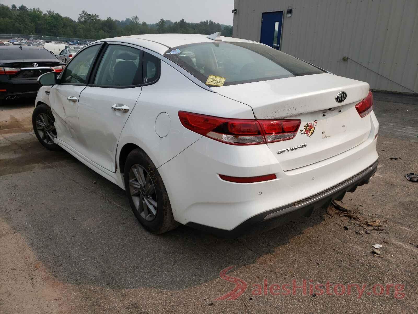 5XXGT4L33KG326606 2019 KIA OPTIMA