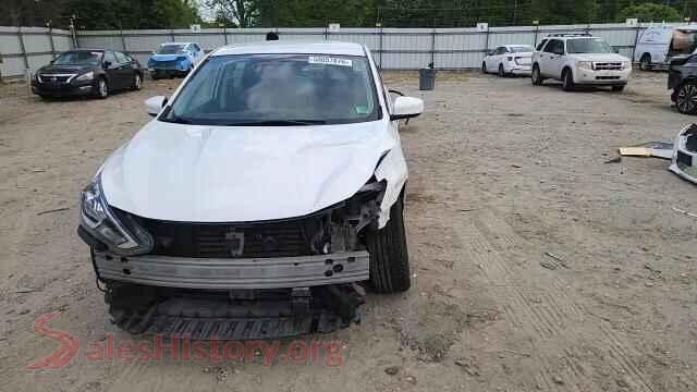 2019 NISSAN SENTRA VIN 3N1AB7AP4KY319738, trunk area