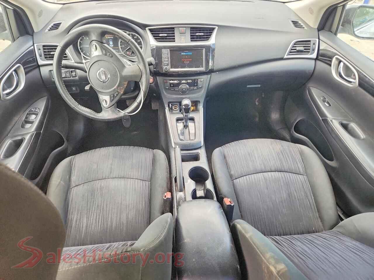 2019 NISSAN SENTRA VIN 3N1AB7AP4KY319738, interior dashboard