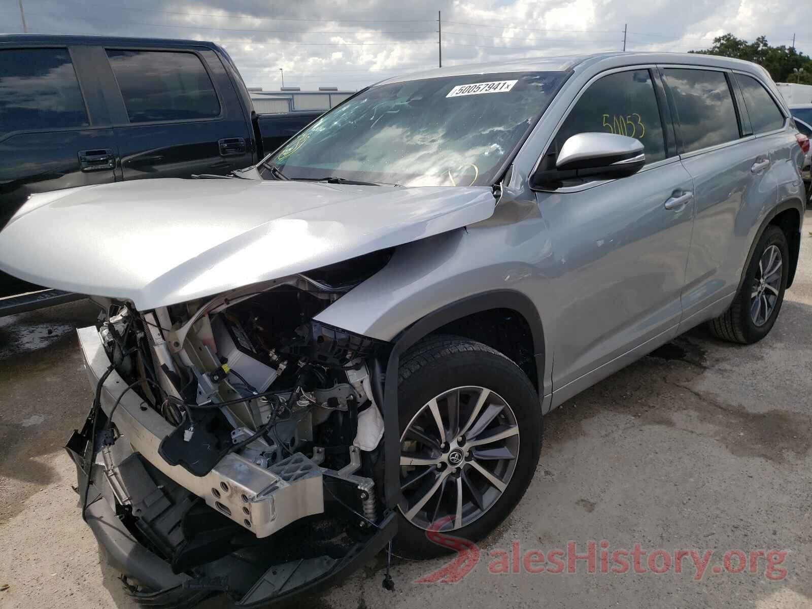 5TDJZRFH6JS537126 2018 TOYOTA HIGHLANDER