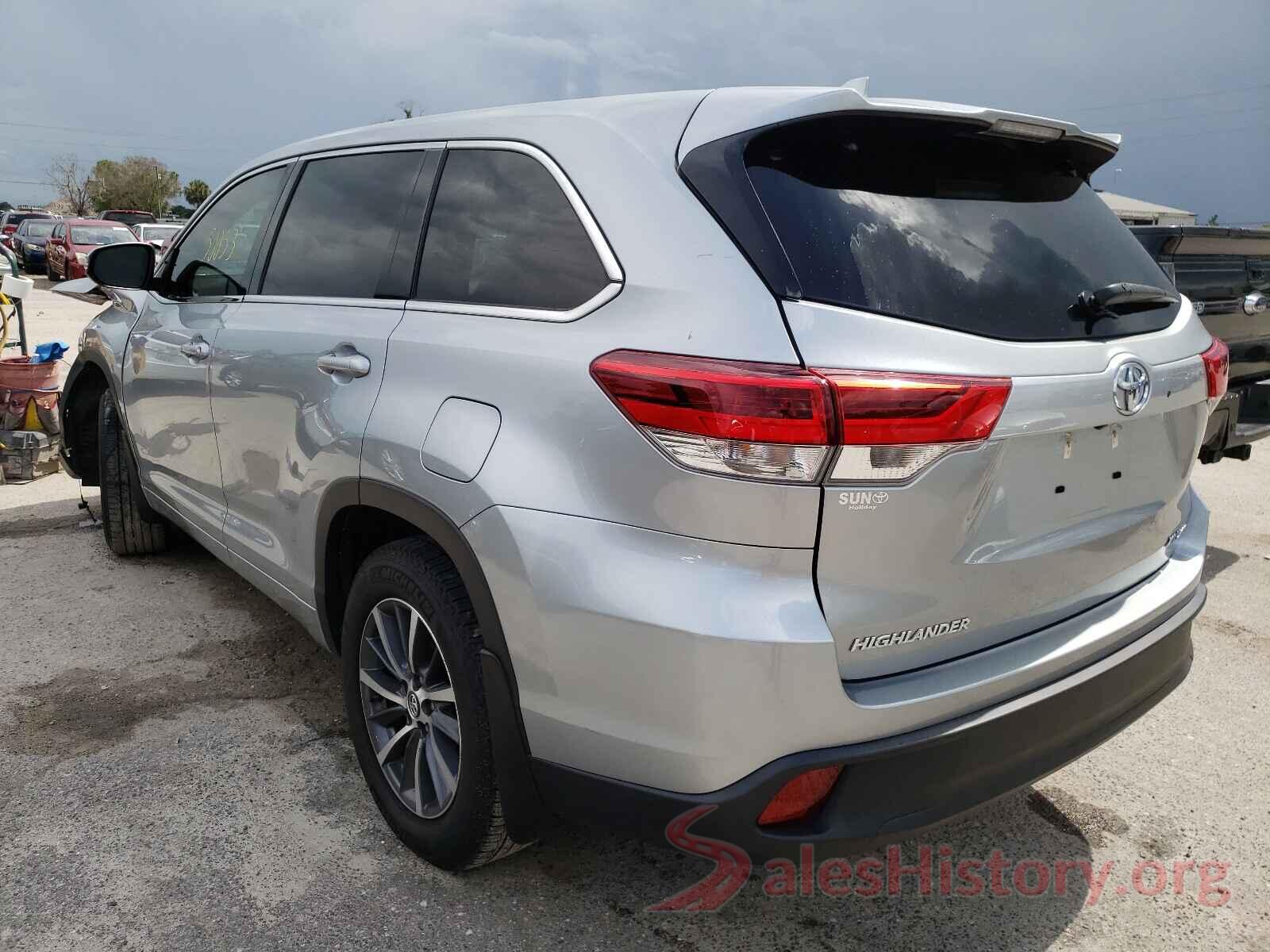 5TDJZRFH6JS537126 2018 TOYOTA HIGHLANDER