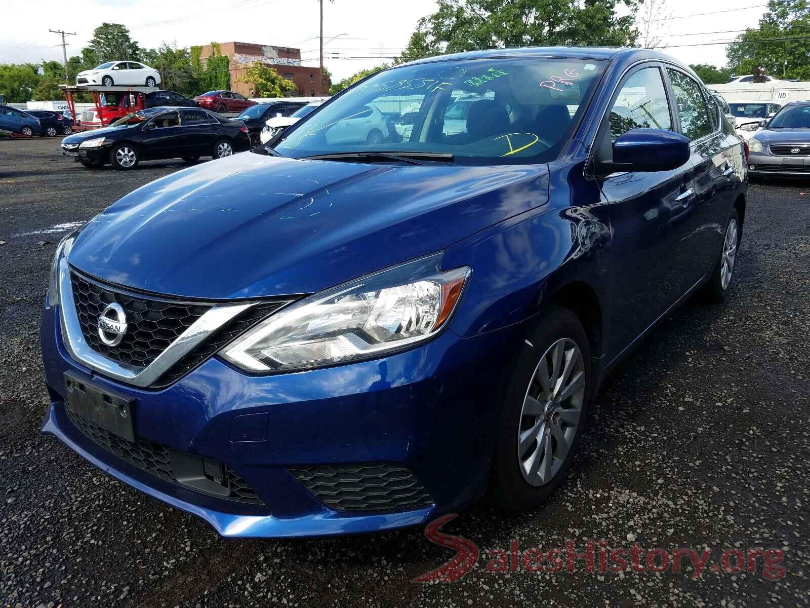 3N1AB7AP7KY435516 2019 NISSAN SENTRA