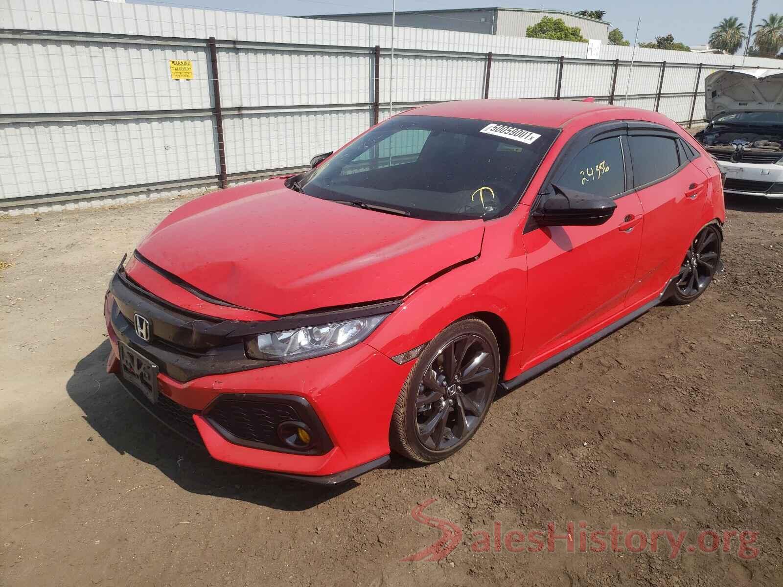 SHHFK7H43JU410636 2018 HONDA CIVIC