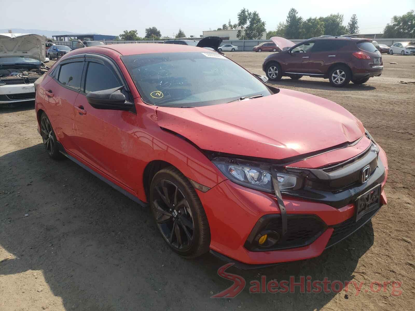 SHHFK7H43JU410636 2018 HONDA CIVIC