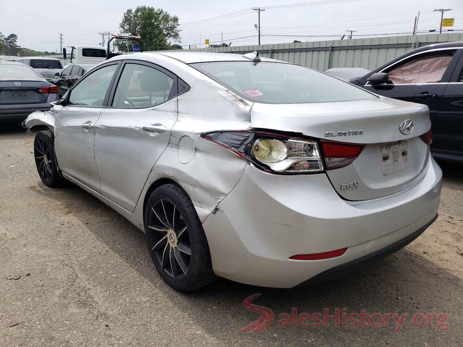 KMHDH4AE6GU575925 2016 HYUNDAI ELANTRA