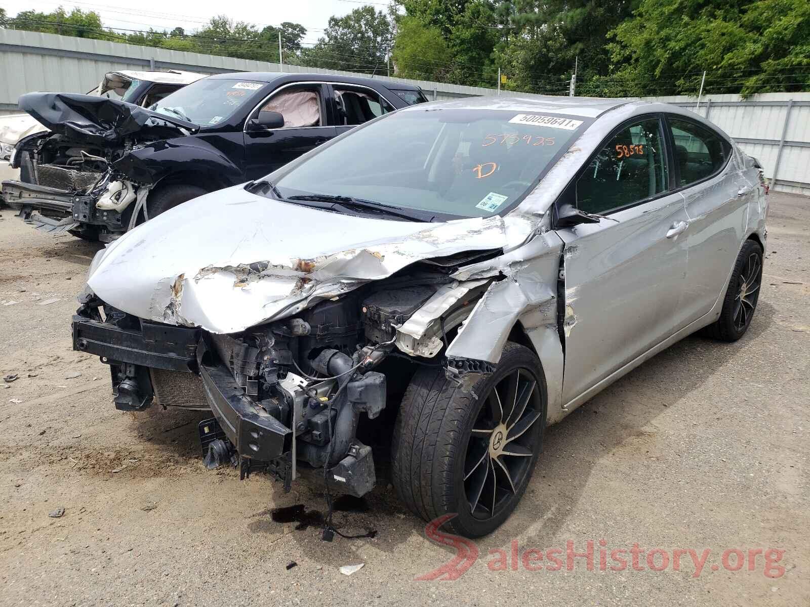 KMHDH4AE6GU575925 2016 HYUNDAI ELANTRA