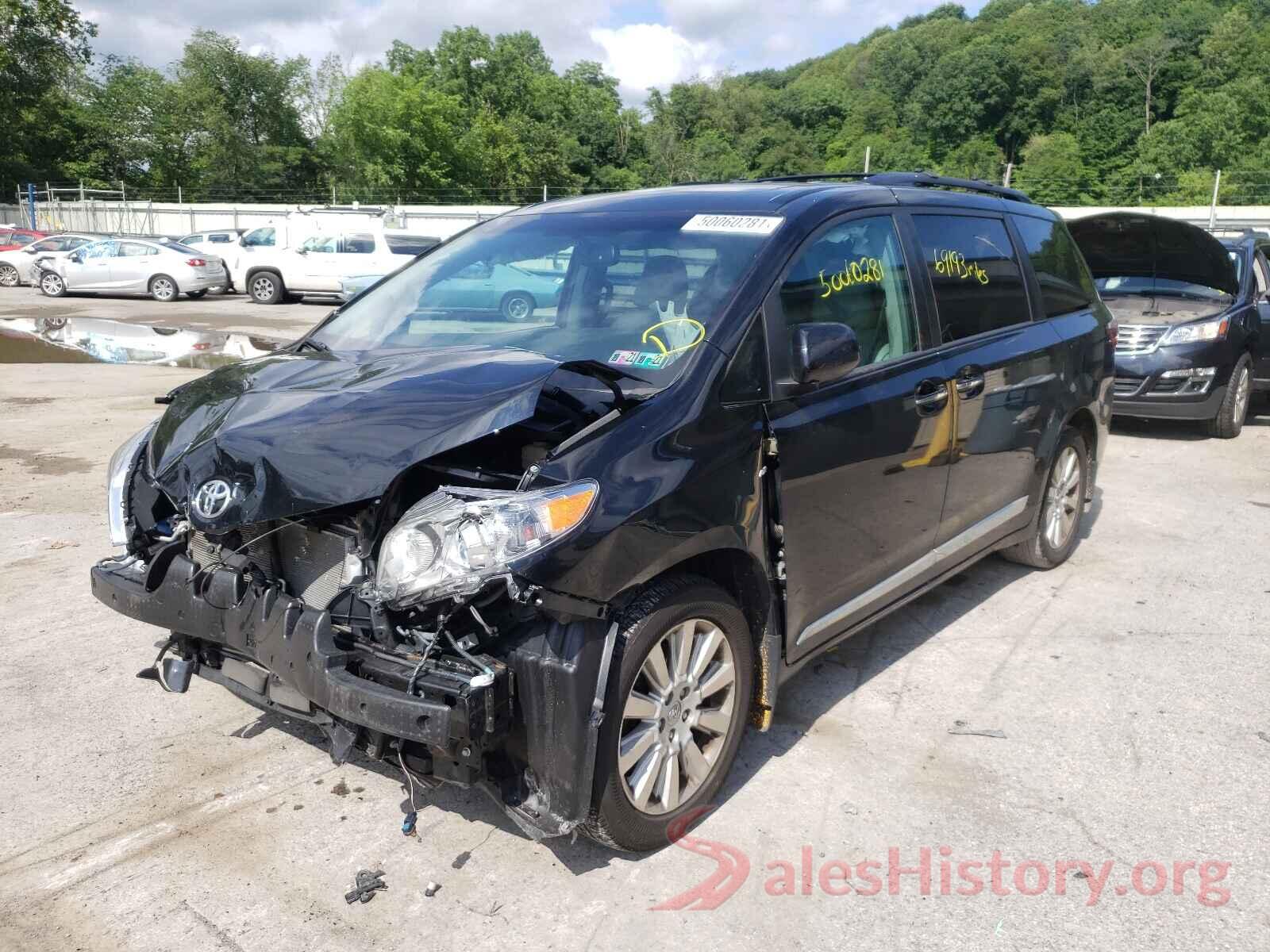 5TDDK3DC2GS139376 2016 TOYOTA SIENNA