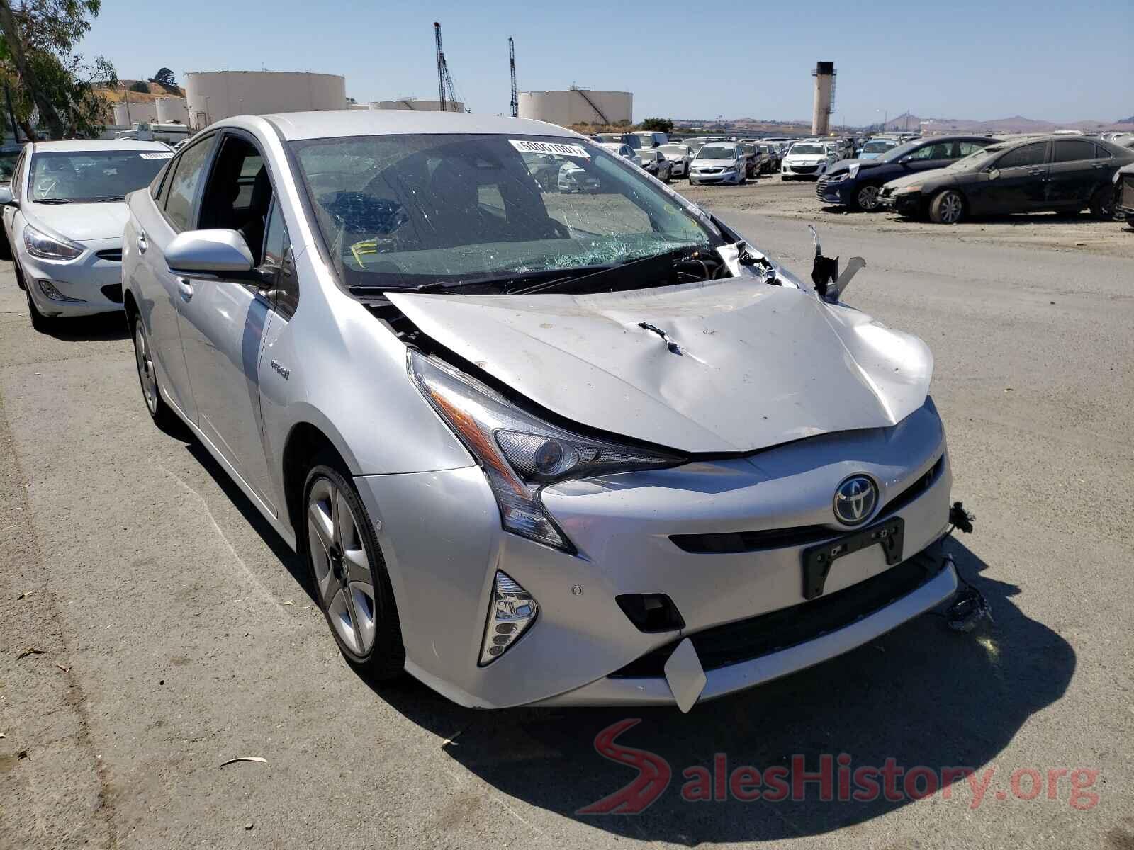 JTDKARFU2H3043169 2017 TOYOTA PRIUS