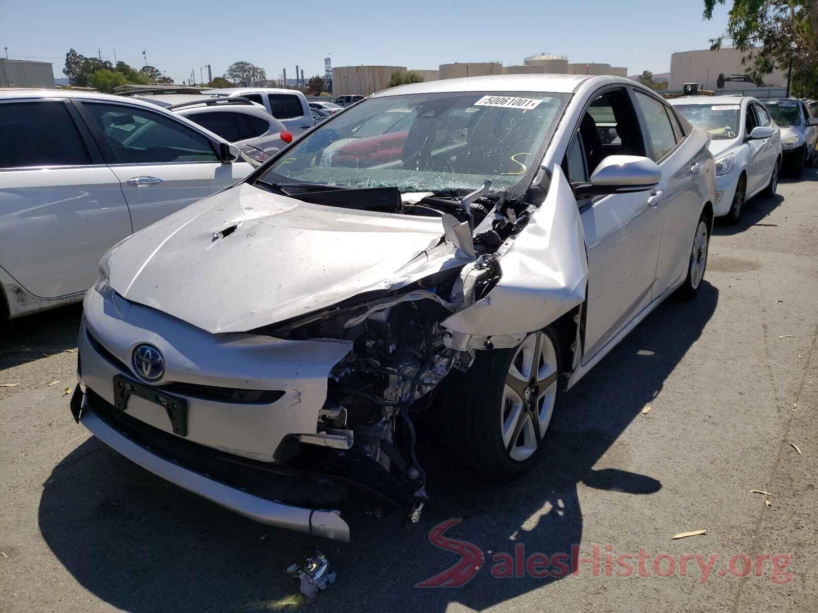 JTDKARFU2H3043169 2017 TOYOTA PRIUS