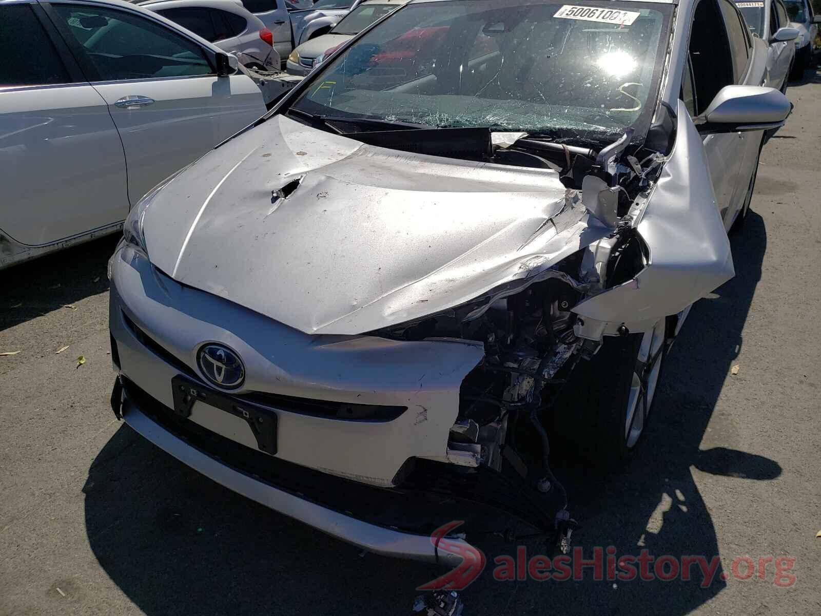 JTDKARFU2H3043169 2017 TOYOTA PRIUS