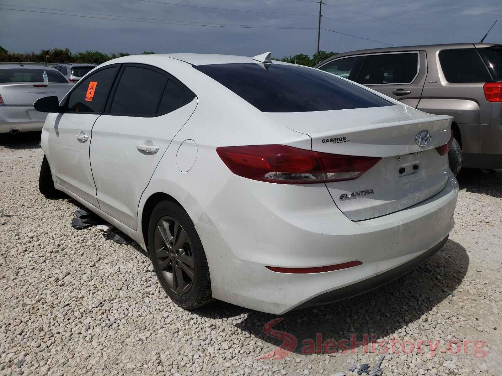 5NPD84LF9JH224504 2018 HYUNDAI ELANTRA