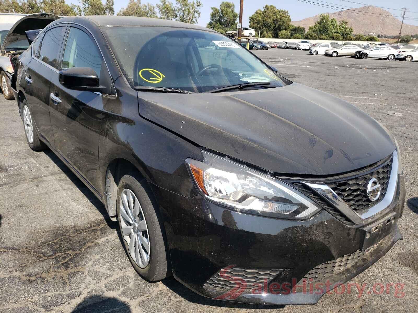 3N1AB7AP6KY204915 2019 NISSAN SENTRA