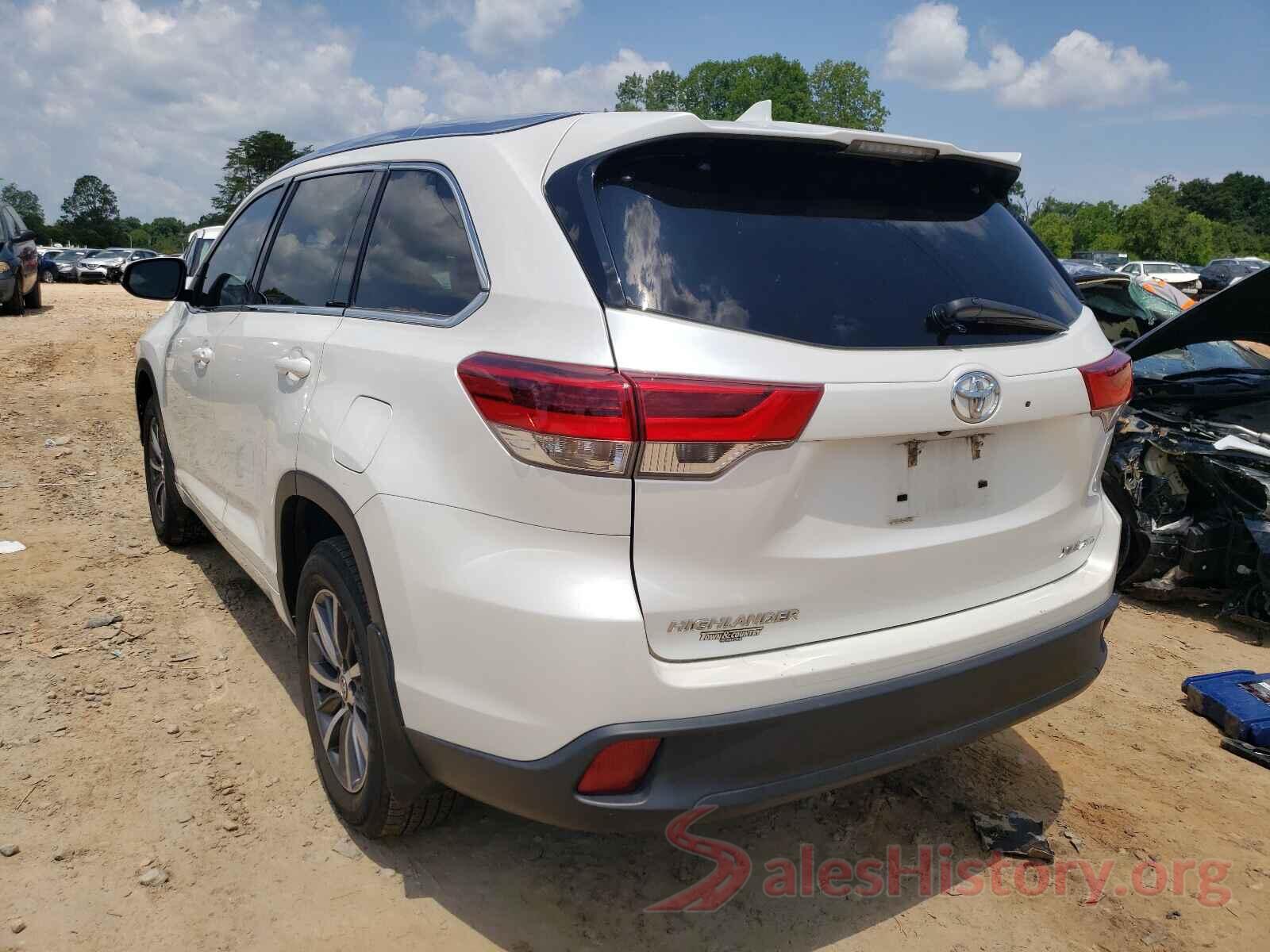 5TDJZRFHXHS483484 2017 TOYOTA HIGHLANDER