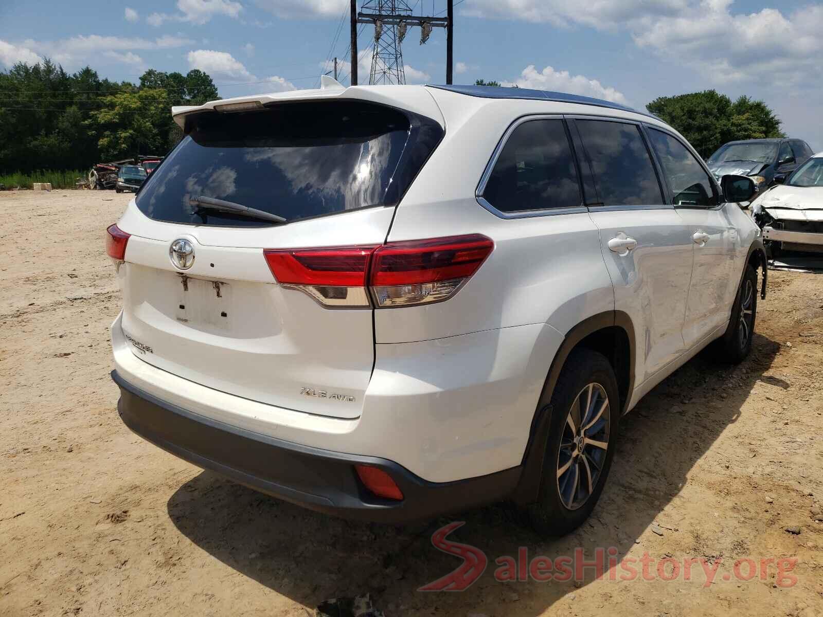 5TDJZRFHXHS483484 2017 TOYOTA HIGHLANDER